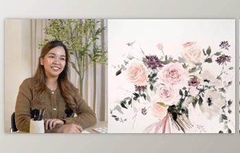 Download From Picture To <span class='badge badge-warning'>Painting</span>: Paint Wedding Bouquets in <span class='badge badge-warning'>Watercolor</span>