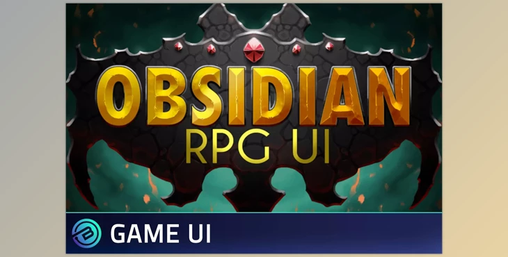 Download Unity Asset - OBSIDIAN UI - RPG, MMORPG, ARPG v1.0