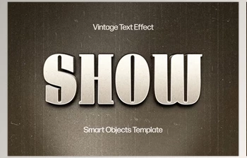 Download Vintage Film Text <span class='badge badge-warning'>Effect</span> - 92533025