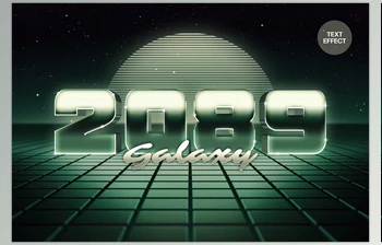 Download Retrowave Galaxy Text <span class='badge badge-warning'>Effect</span> - 92521880