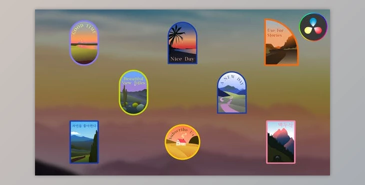 Download Beautiful View Titles for DaVinci Resolve (Videohive 51406725)