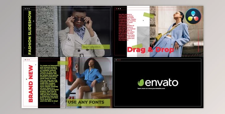 Download Fashion Scenes for DaVinci Resolve (Videohive 51407254)
