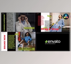 Download Fashion Scenes for DaVinci Resolve (Videohive 51407254)