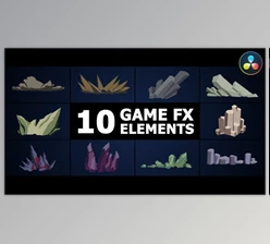 Download Game FX Elements | DaVinci Resolve (Videohive 51458368)