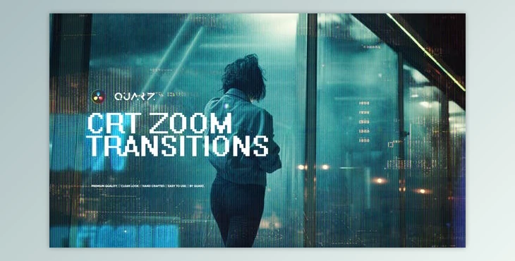 Download CRT Zoom Transitions for DaVinci Resolve (Videohive 51485430)