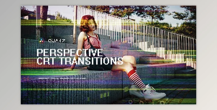 Download CRT Perspective Transitions for DaVinci Resolve (Videohive 51485526)