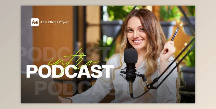 Download Podcast Intro (Videohive 51838917) - AE Project