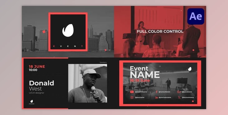 Download Event Promo for After Effects (Videohive 51817835) - AE Project