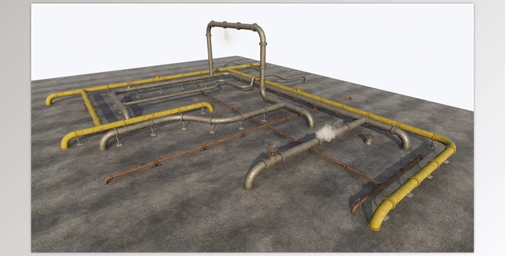 Download Unreal Engine - Pipe System Pack (Engine version 5.0- 5.2)