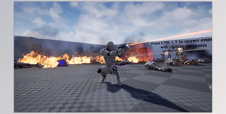 Download Unreal Engine - Third Person Weapon/Combat System V2 (Engine version 5.1)