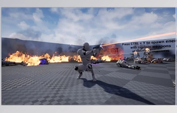 Download Unreal Engine - Third Person Weapon/<span class='badge badge-warning'>Combat</span> System V2 (Engine version 5.1)
