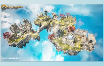 Download Unreal Engine - Isometric World : <span class='badge badge-warning'>Sky</span> Temple v5.1
