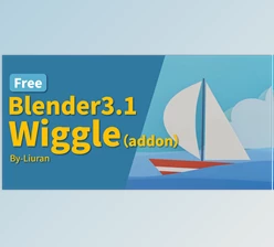 Download Blender Market - Wiggle v2.2.3 Blender Addon