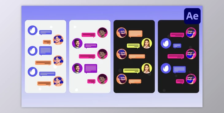 Download Chat Explainer for After Effects (Videohive 51884125) - AE Project
