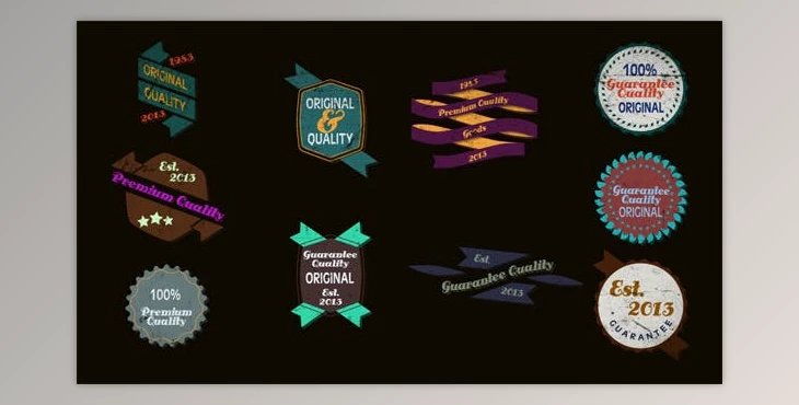 Download Retro Label I (Videohive 4280337) - AE Project