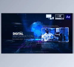 Download Digital Information Technology Slideshow (Videohive 51873965) - AE Project