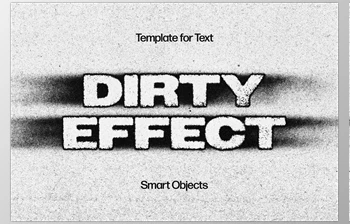 Download <span class='badge badge-warning'>Dirty</span> Text Effect - 92531716