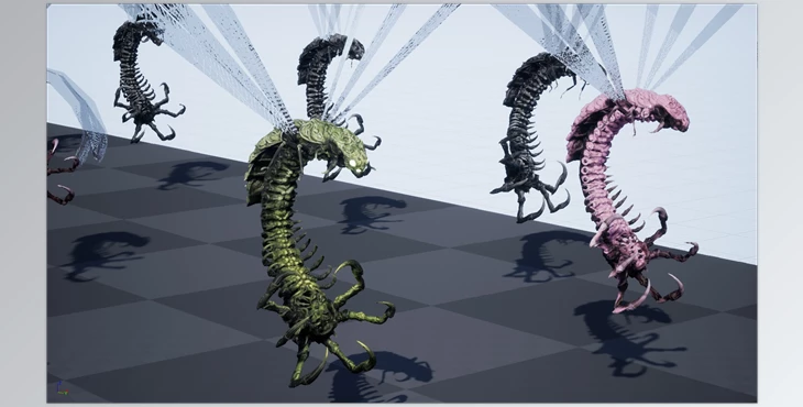 Download Unreal Engine - Characters Flying Bug 7 (Engine version 4.18-4.27, 5.0-5.2)
