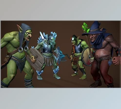 Download Unreal Engine - Characters Goblin warrior. Modular (Engine version 4.27, 5.0-5.2)