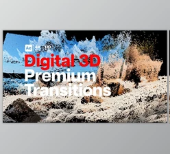 Download Premium Transitions Digital 3D (Videohive 51859330) - AE Project