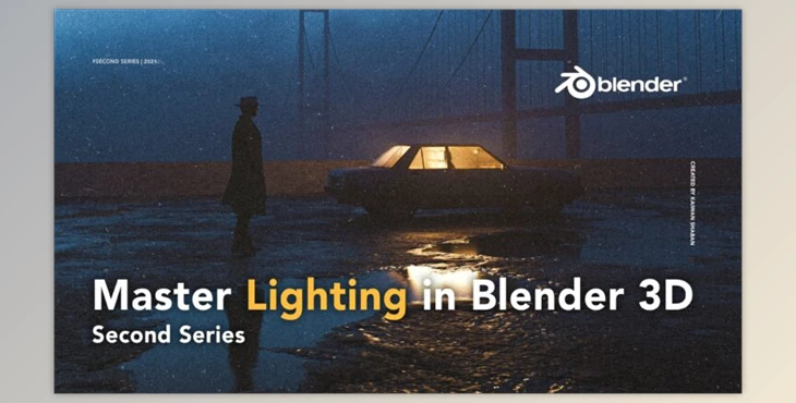 Download Master Lighting in Blender 3D By Kaiwan Shaban