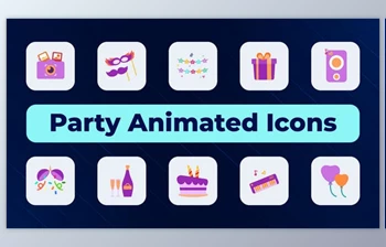 Download Party <span class='badge badge-warning'>Animated</span> <span class='badge badge-warning'>Icons</span> (<span class='badge badge-warning'>Videohive</span> 51916114) - AE <span class='badge badge-warning'>Project</span>
