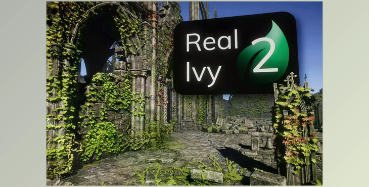 Download Unity Asset - Real Ivy 2 Procedural Ivy Generator v2.0.8