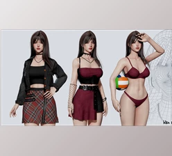Download Unreal Engine - Characters K-POP SERIES - Ryu (Engine Version 4.19-4.27, 5.0-5.2)