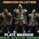 Download Unreal Engine - Characters Plate Warrior - Male Dwarfs - Fantasy Dwarf Collection v5.1