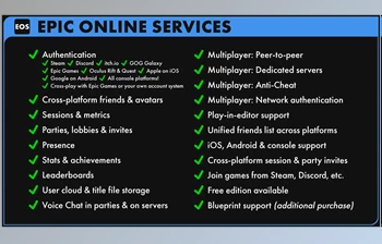 Download Unreal Engine - <span class='badge badge-warning'>Code</span> Plugins EOS Online Subsystem v5.1