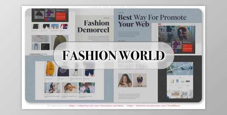 Download Fashion World Reel (Videohive 51935267) - AE Project