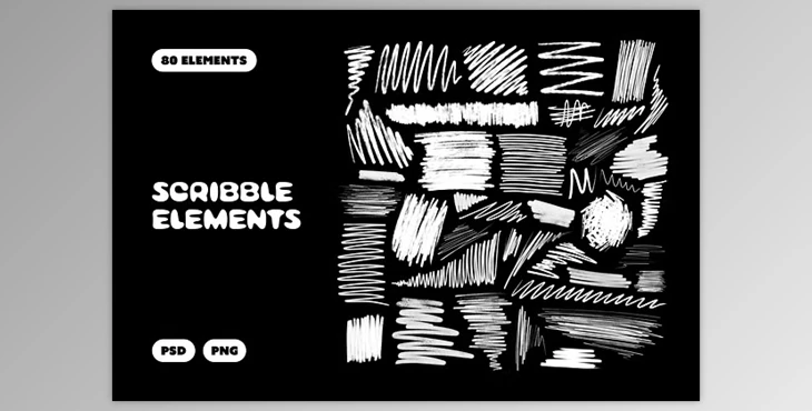 Download Scribble Graphics Collection - 92477653