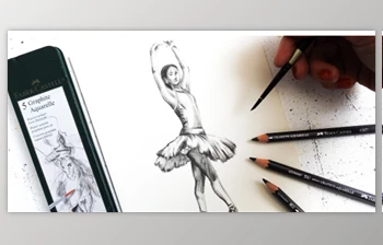 Download Figure Drawing & Painting: Explore the <span class='badge badge-warning'>Magic</span> of Water-soluble Graphite Pencils