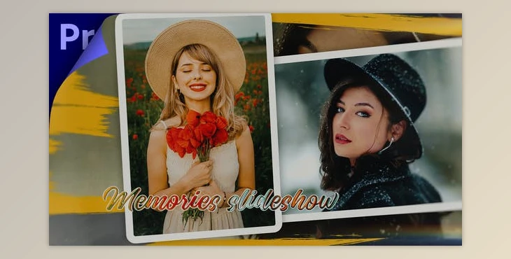 Download Photo Slideshow – Brush Slideshow for Premiere Pro (Videohive 51768758)