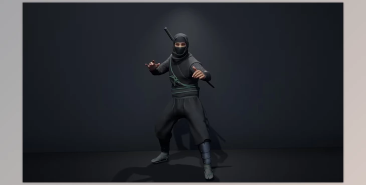 Download Unreal Engine - Samurai Ninja (Engine version 4.20- 4.27, 5.0- 5.1)