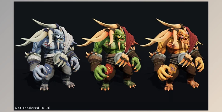 Download Unreal Engine - Stylized Orcs - RPG NPC (Engine version 4.27, 5.0- 5.2)