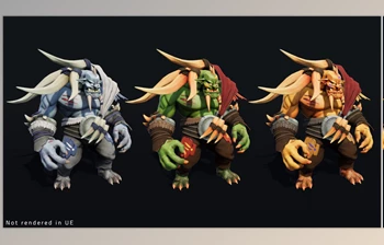 Download Unreal Engine - Stylized Orcs - RPG <span class='badge badge-warning'>NPC</span> (Engine version 4.27, 5.0- 5.2)