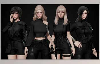 Download Unreal Engine - Techwear <span class='badge badge-warning'>Girls</span> (Engine version 4.19- 4.27, 5.0- 5.2)