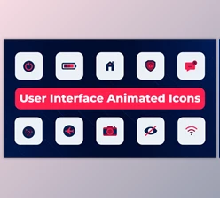 Download User Interface Animated Icons (Videohive 51933049) - AE Project