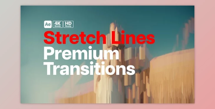 Download Premium Transitions Stretch Lines (Videohive 51936955) - AE Project