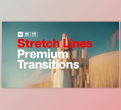 Download Premium Transitions Stretch Lines (Videohive 51936955) - AE Project