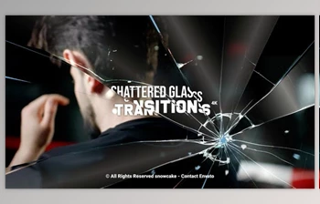 Download Shattered <span class='badge badge-warning'>Glass</span> Transitions (Videohive 51933045) - AE Project