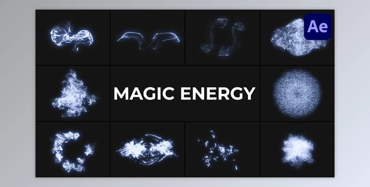 Download Magic Energy Bursts for After Effects (Videohive 51914494) - AE Project