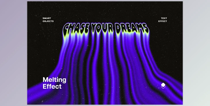 Download Liquid Melting Illusion Text Effect - 91892174