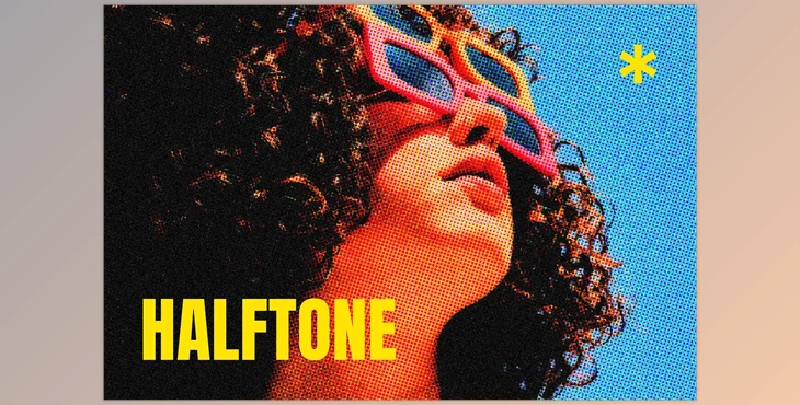 Download Comic Halftone Photo Effect - 91892173