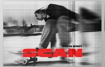 Download Distorted Scanner Photo <span class='badge badge-warning'>Effect</span> - 91930672
