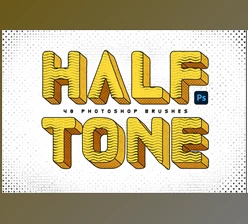 Download Halftone Photoshop Brushes - 91934927