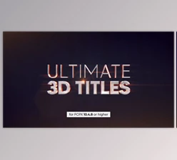 Download The Ultimate 3D Titles (Videohive 51861743)