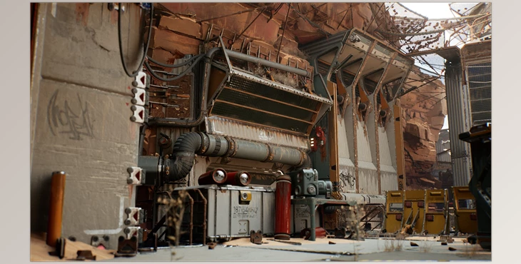 Download Unreal Engine - Environments Scifi Railroad Terminal Facility (Nanite) (Engine Version 5.0-5.2)