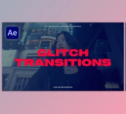 Download Glitch Transitions (Videohive 51968749) - AE Project